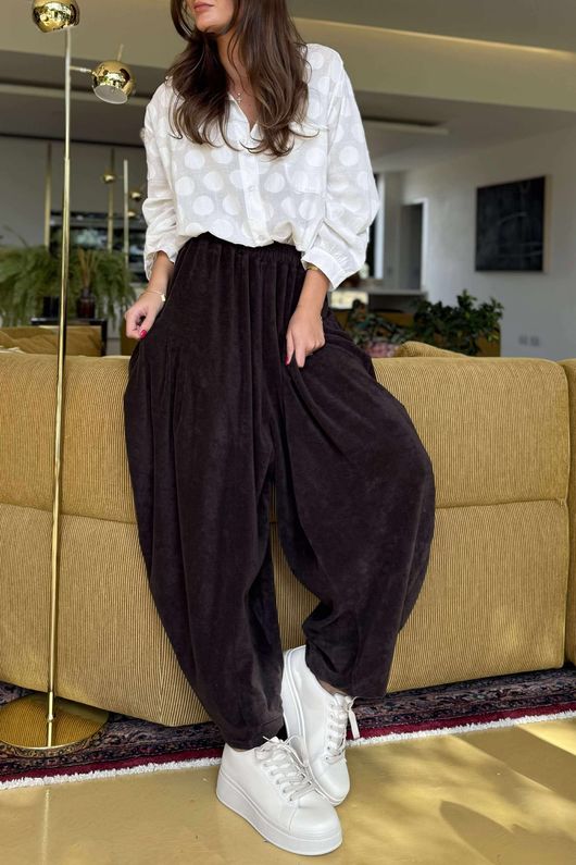 The Terry B Sia Pant Coffee Bean